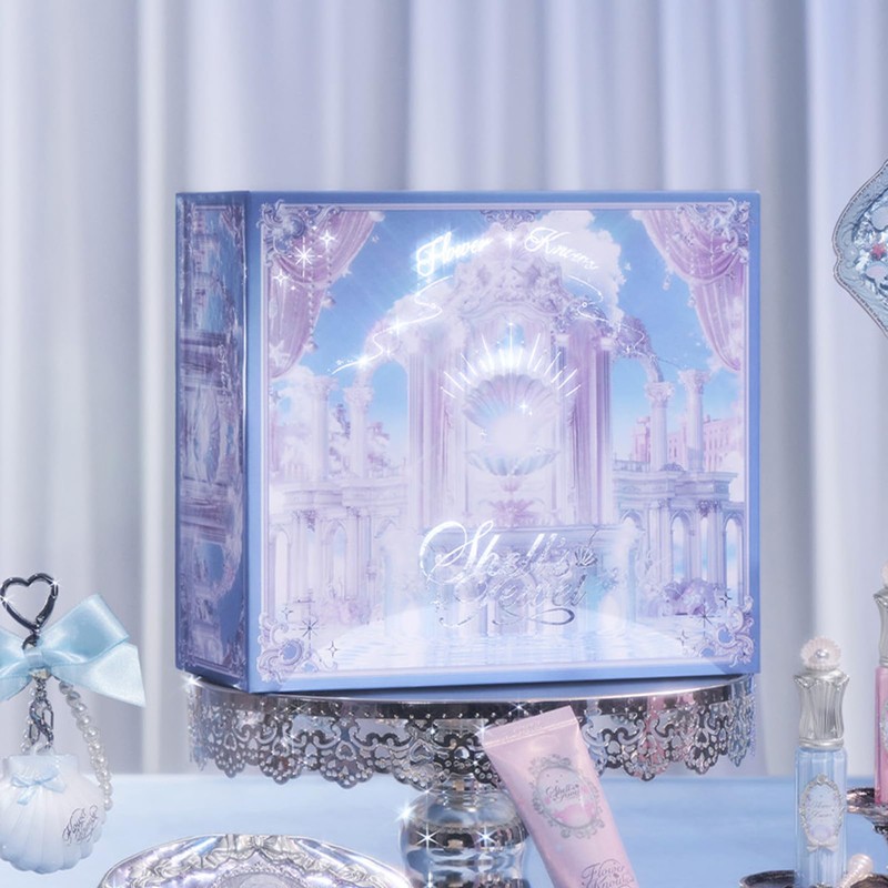 Flower Knows Shell's Jewel Gift Wrapping Box - Empty