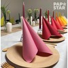 50 Stück Premium Qualität Bettwäsche Gefühl Sand Servietten ROYAL Collection 1/4-Falz