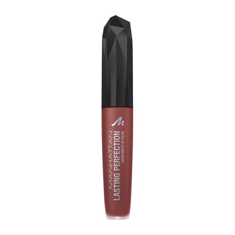 Manhattan Lasting Perfection Liquid Matte Lip Colour, Colour 140 Taupe