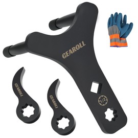 GEAROLL Lower Control Arm Prying Tool, Suspension Specialty Arm Lever Bushing Tool, Lower Ball Joint Pry, Control Arm Tool Suspension Arm Lever Compatible (arm and pry tool)