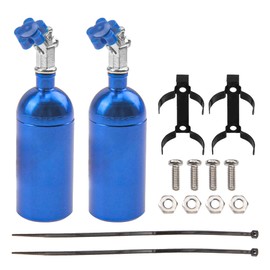 2Pack Vgoohobby Simulation Nitrogen Bottle Decoration Part Accessory Compatible with Traxxas TRX4 Axial SCX10 RC4WD Tamiya CC01 D90 90046 1/10 RC Crawler (Bue)