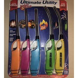 Multi-Purpose Utility Lighter Value 5-Pack