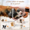 TZL Calcetines Antideslizantes para Perros con Doble Agarre para Suelos