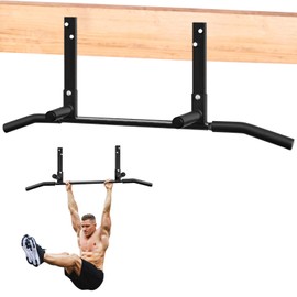 ATENTO Joist Mount Pull Up Bar, Multi-Handle Ceiling Mount Chin Up Bar, Heavy Duty, Workout for Home Gym, Beam,42" Wide Bar - (Pull Up Bar 4)