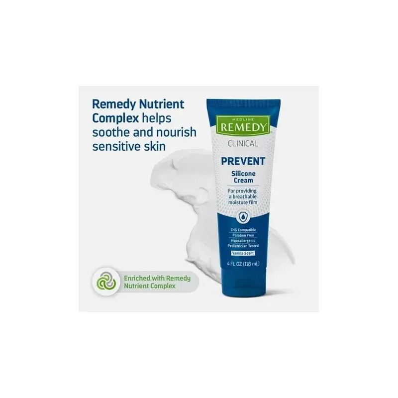 Medline Crema De Silicona Clínica Remedy 118 Ml (2 Pzas)