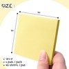 Sticky Notes 3x3 Self-Stick Notes Pads with Bright Colors, Easy