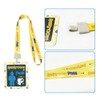 Hall Pass Lanyards with Card Passes, Unbreakable School Classroom Office