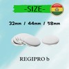 Regipro b Can Badge Parts Set, Safety Pin Type, DIY