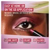 Rimmel Wonder'Last 008 Galactic Green Lidschattenstift, lebendige und wirkungsvolle Farbe,
