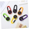 BESPORTBLE Pcs Carabiner Compass Keychains Lightweight Outdoor Navigation Tools for