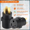 Kanayu 50Amp Welder Adapter Compatible with NEMA 10-50P to 6-50R