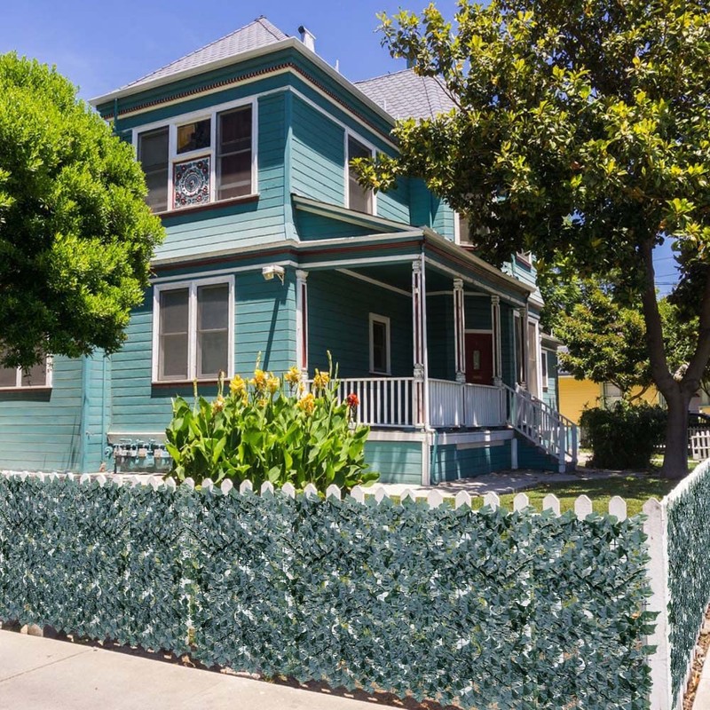 TANG Sunshades Depot 4'x24' FT Artificial Faux Dark Deeper Ivy