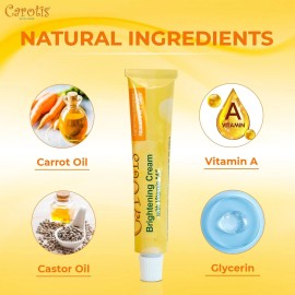 CAROTÏS Skin Brightening Cream - 1 fl oz / 30 ml - Brightening Cream For Face...