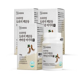 The Healthy Dream McMoon-dong Bellflower, Rowan, and Kamanjung health pills 100g, 3 pieces / 더건강드림 맥문동 도라지 마가목 까마중 건강환 100g, 3개