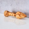Lemon Squeezer Approx. 15 cm Olive Wood Citrus Juicer Hand