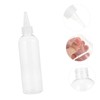 LALAFINA 10pcs Plastic Bottle Multipurpose Squeeze Bottles for Travel Hairdressing