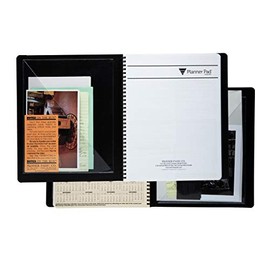 Planner Pad Insta Pockets, Front and Back Planner Pocket Combo, Personal Size, Clear Vinyl, 6 Â½â x 8â