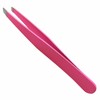 Stainless Steel Hair Eyebrow Tweezers Plucker Puller Beauty Nail Slanted