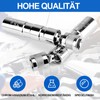 2 pieces universal flexible spark plug wrench, 14 mm and