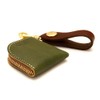 Agility affa "Argen SS" Coin Purse, L-shaped Zipper, Small, Men's,