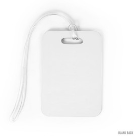 Volleyball Luggage & Bag Tag | American Flag Volleyball | No Personalization on Back | Medium