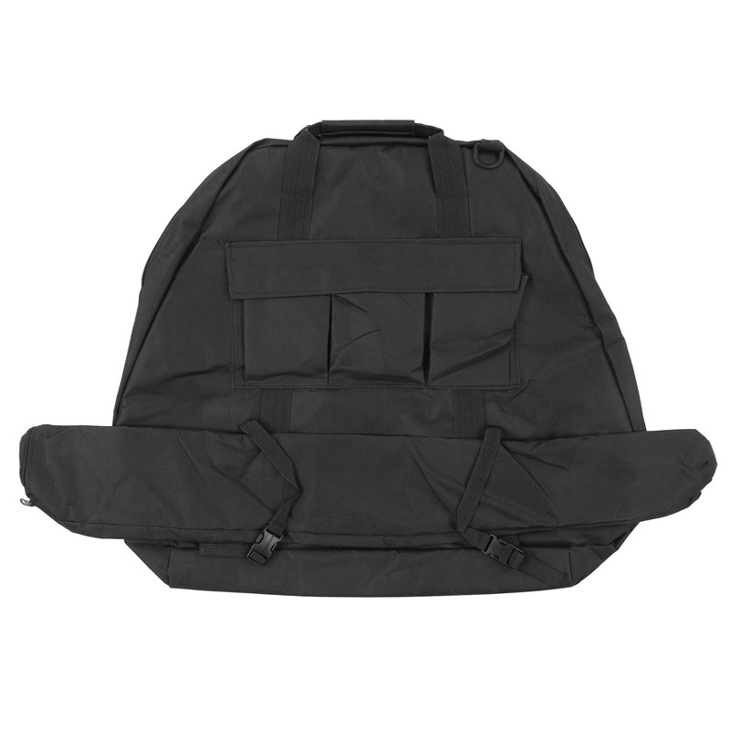 Canvas Composite Pulley Bow Bag Outdoor Archery Hiking Backpack Triangle