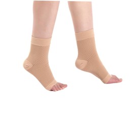 LALAFINA 1 Pair Compression Socks Ankle Support Plantar Socks Elastic Ankle Protector