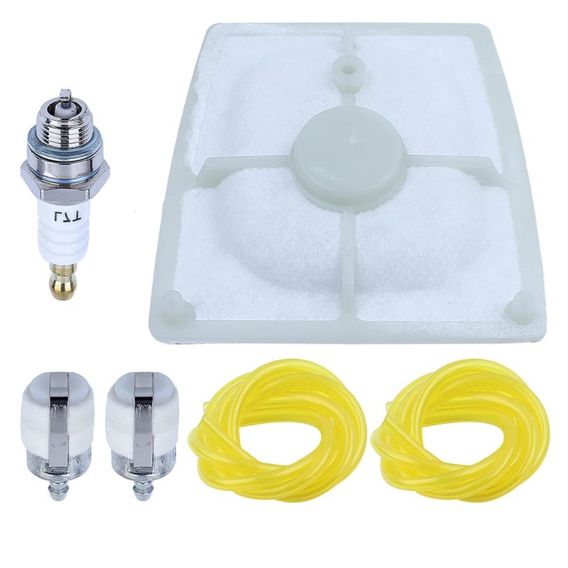 Gubeter Air Fuel Filter Hose Spark Plug Kit For Stihl