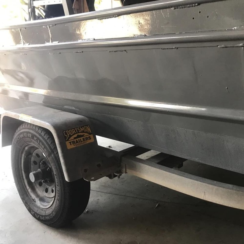 TotalBoat Aluminum Boat Barrier Coat (Quart, Gray)