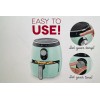 Dash Deluxe Air Fryer 3 Quart Aqua With AirCrisp Technology