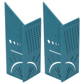 2PCS Multifunctional Woodworking Ruler 3D Angle Measuring Gauge Measuring Tools