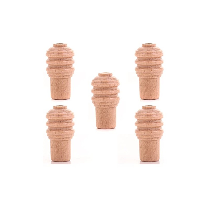 Ridged Wooden Cord Pulls Weights Roman Blind Cord Pull for