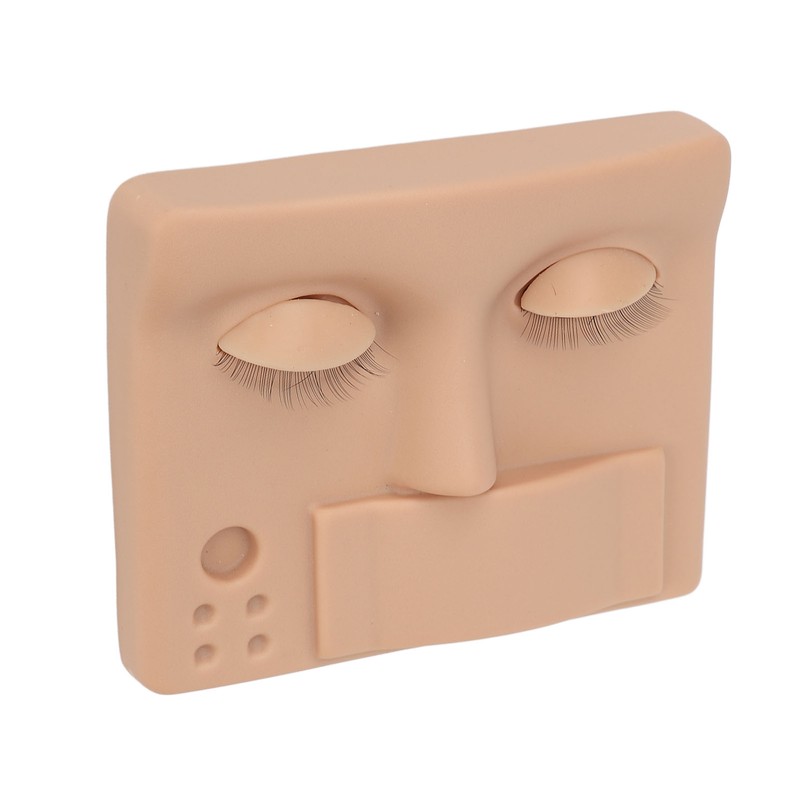 Eyelash Mannequin Head Replaced Eyelids Realistic Reusable 3D Lash Extension