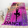 FUNBIRD Dance Blanket | Dance Gifts for Girls | Just
