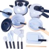 Kitchen Pretend Toys Set for Kids Pots and Pans Educational