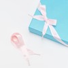 ZOOEASS 2 Pairs 47.24" Satin Ribbon Shoelaces 0.78" Wide Solid