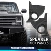PIT66 Speaker Kick Panels Compatible with 1973-1987 Chevy and GMC