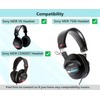 MDR 7506 Ear Pads Replacement,HAIZEEN Ear Cushions Compatible with Sony