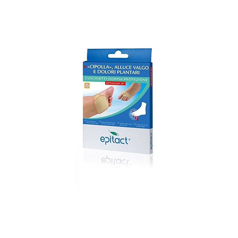Epitact Pharma Cuscinetti Doppia Protezione, M - Pacco da 2