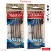 NATARAJ Snappy Ballpoint Pens, Retractable, BLUE, 0.7mm Fine Point, Pack