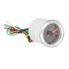 Tachometer 52mm/2.05in 0‑8000 RPM Carbon Fiber Panel Pointer 12V Universal