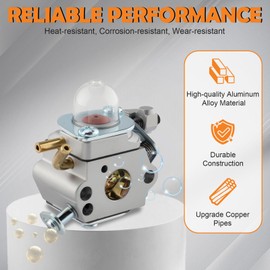 PB200 Carburetor for Echo PB200 PB201 ES210 ES211 Blower Shredder, Replaces for Zama C1U-K78 A021000940 A021000941 A021000942 A021000943 with Air Fuel Filter