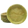 MantraRaj 27cm Jumbo Disposable Plates Biodegradable 20 Pcs Leaf Plates