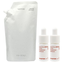 Innisfree Restay Calming Shampoo 480mL (Refill)+ / 이니스프리 리스테이 카밍 샴푸 480mL(리필)+