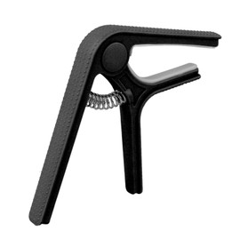TEUOPIOE Guitar Capo For Acoustic Acoustic Guitar Capo Guitar Capo Clip Clamp with Non Slip Point Universal Great Protection Ukulele Electric Guitar Capo (Black)