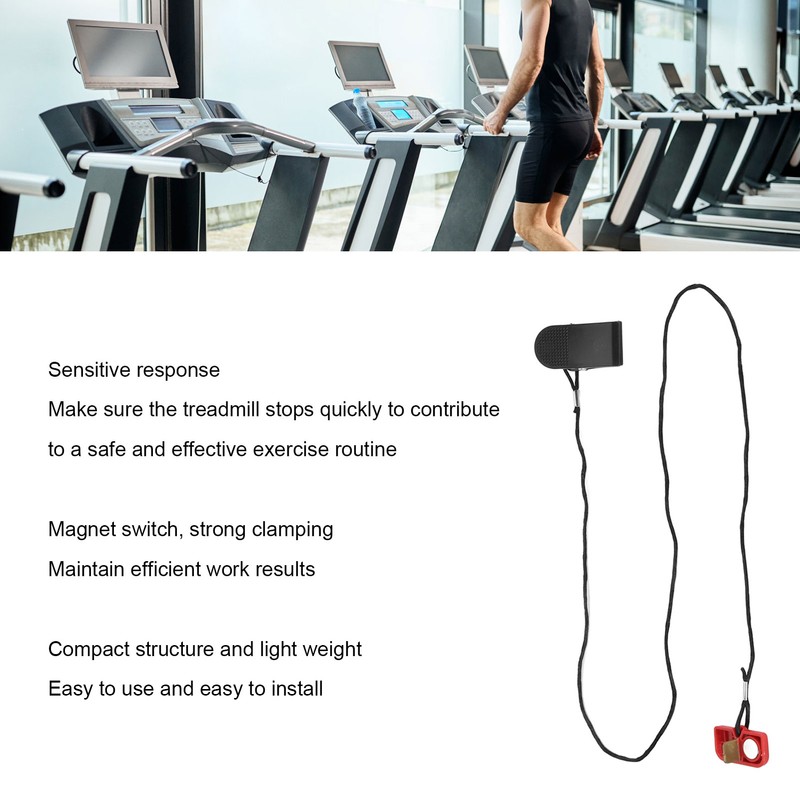 4PCS Treadmill Emergency Stop Switch with Magnet Running Machine Safety