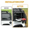 Multifunctional Rear Window Storage Table Molle Panel Kit for 2018-2024
