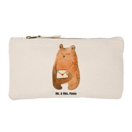 Mr. & Mrs. Panda Make-Up Bag Small Love Letter Bear White