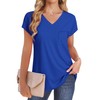 Tshirts for Women Loose Fit Lightweight Tops V Neck Tees
