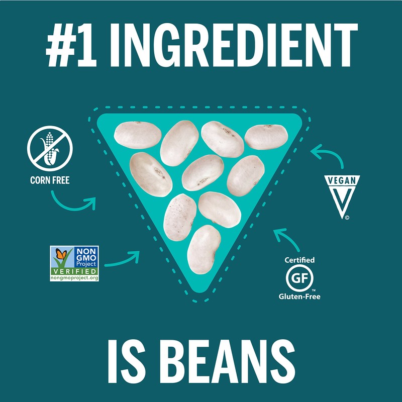 Beanitos White Bean Chips, Restaurant Style with Sea Salt, 6